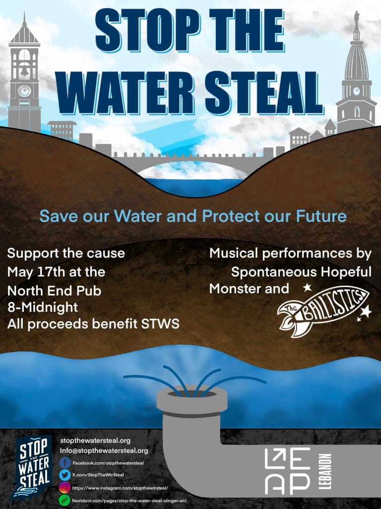 StopTheWaterSteal fundraiser!!